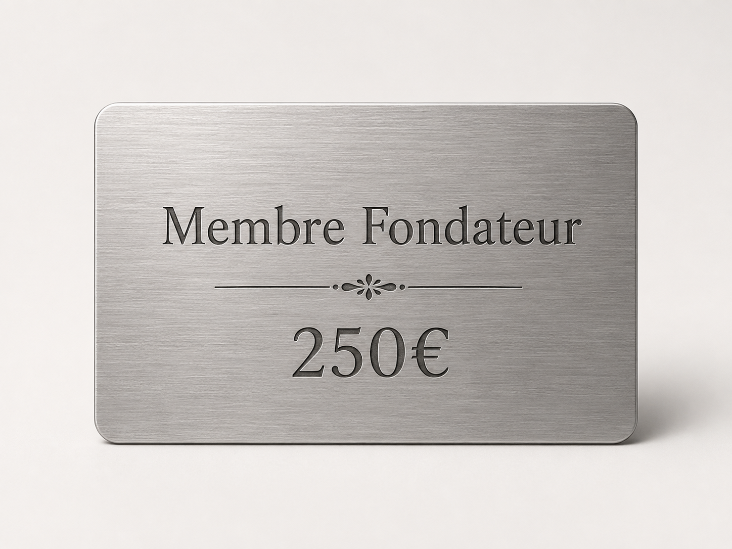 Carte Argent 250 €