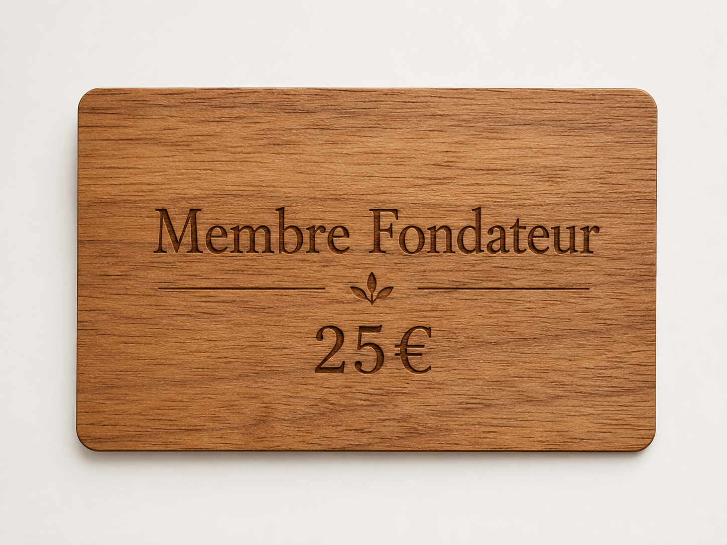 Carte Bois 25 €