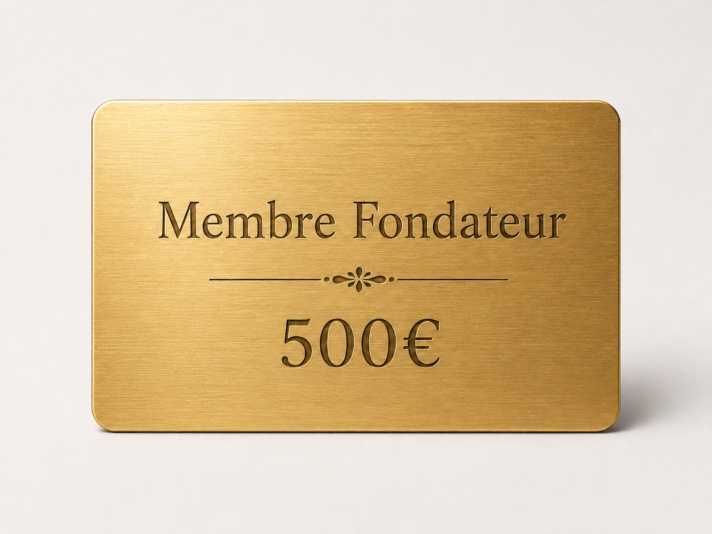 Carte Or 500 €